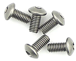 Titanium Caphead Hex Screws M3 x 6 (10)