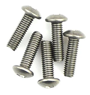 Titanium Caphead Hex Screws M3 x 10 (10)