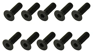 Steel Countersunk Hex Screws M2.5 x 8 (10)