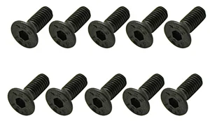 Steel Countersunk Hex Screws M3 x 8 (10)