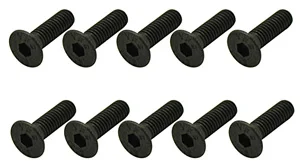 Steel Countersunk Hex Screws M3 x 10 (10)
