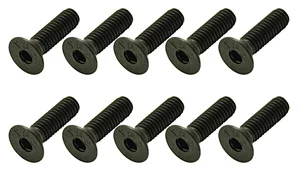 Steel Countersunk Hex Screws M4 x 14 (10)