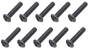 Steel Button Head Hex Screws M3 x 12 (10)