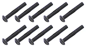 Steel Button Head Hex Screws M3 x 20 (10)
