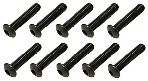 Steel Button Head Hex Screws M4 x 18 (10)