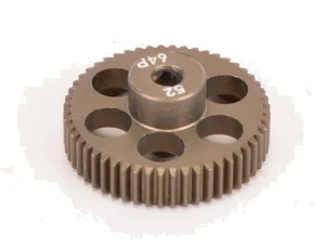Pinion Gear 64DP 52T (7075 Hard Alloy) &mdash; image 2 of 2