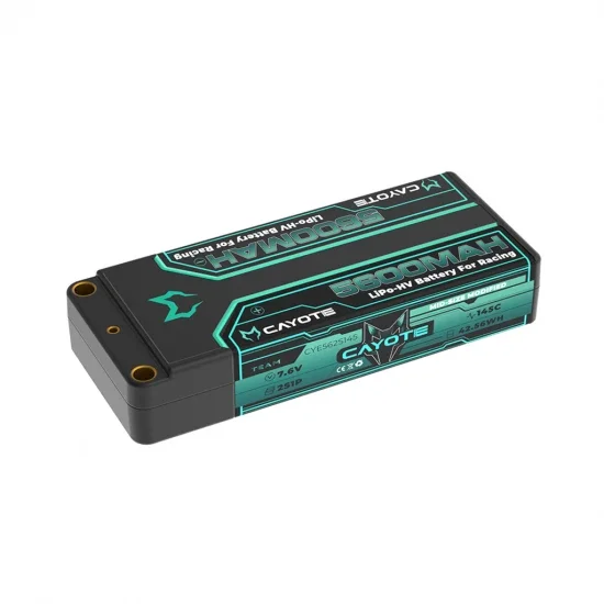 CAYOTE LiPo 5600mAh HV Mid 7.6V 20mm 201g — image 1 of 4