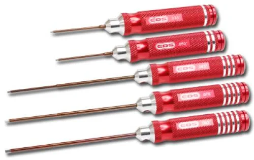 EDS Hex Driver Tool Set - .035, .050 X 60mm, .063, .078, .093 X 120mm - 5 Pcs — image 1 of 2