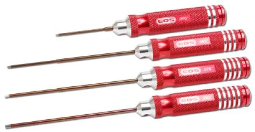 EDS Hex Driver Tool Set - .050 X 60mm, .063, .078, .093 X 120mm - 4 Pcs — image 1 of 2