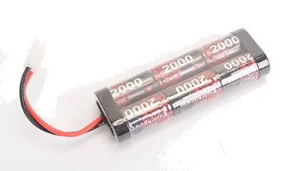 EP 2000mAh NiMh Stick Pack - 7.2v - Tamiya Connector — image 2 of 2