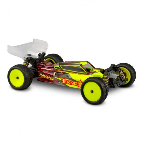 F2-Tekno ET410 Body w/Aero S-Type Wing — image 1 of 3
