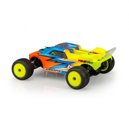 JConcepts Finnisher Mini-T 2.0 Clear Bodyshell with Rear Spoiler — image 2 of 3