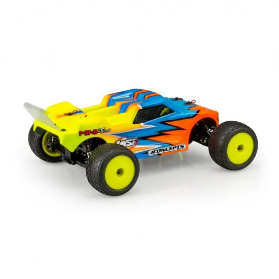 JConcepts Finnisher Mini-T 2.0 Clear Bodyshell with Rear Spoiler — image 3 of 3