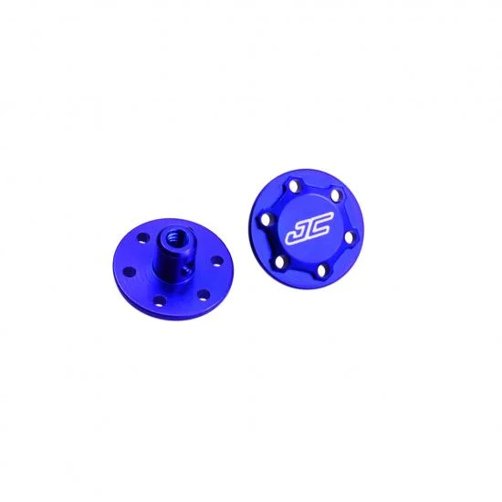 JConcepts-RC10 Finnisher Wing Buttons-Blue — image 1 of 2