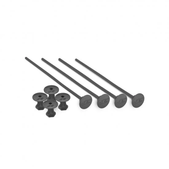 1:10 Off-Road Tire Stick - 4 Tires Black - 4pc — image 1 of 2
