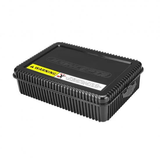 JConcepts Shorty Battery Storage Box with Foam Liner - Black — image 1 of 2