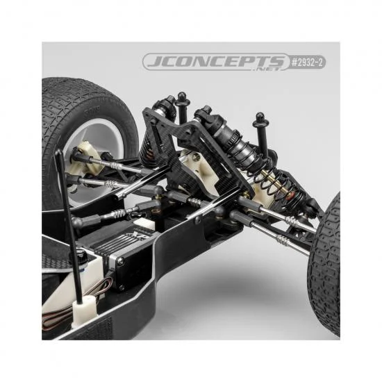 RC10T Diamond Nose Brace Tubes - Black- 2pc — image 2 of 2