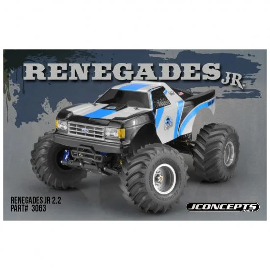 JConcepts Renegades JR 2.2 - Blue Compound (2) &mdash; image 3 of 3
