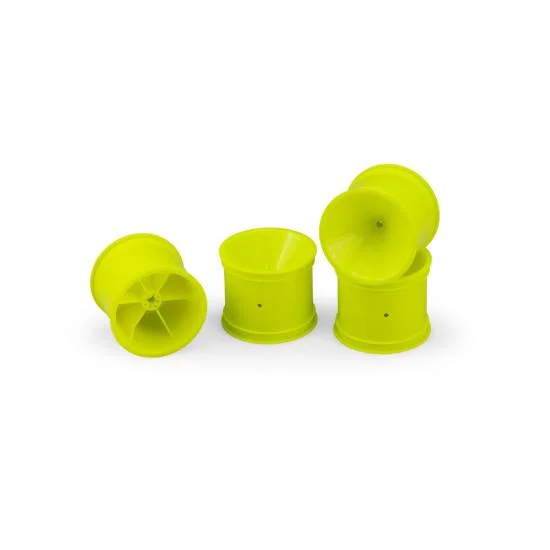 Mono Rear Wheel-RC10T,T2,T3,GT(3/16 Axle)Ylw-(4) — image 1 of 2