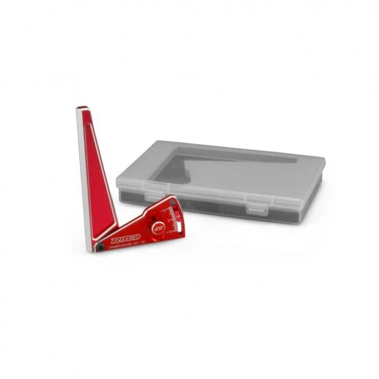 RM2 Alloy Camber Gauge, 120mm - Red (Fits-1:8) &mdash; image 2 of 2
