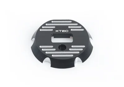X22 Aluminium Endplate - Black — image 1 of 2