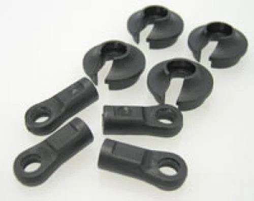 Shock Spring Retainer & Rod End - 4 pcs — image 1 of 2