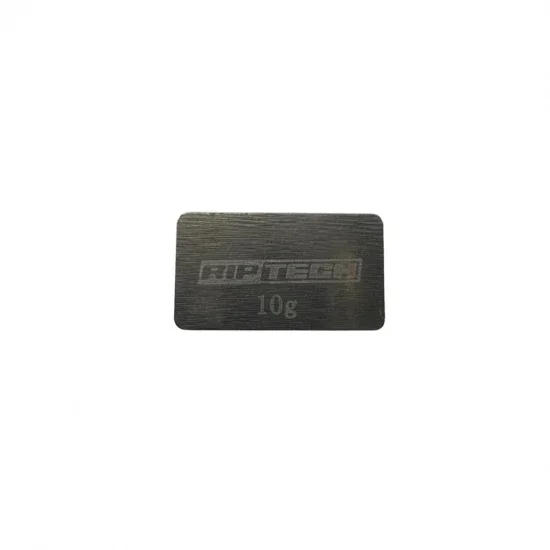 RIPTECH Tungsten Chassis Weight 10G - 10x18x3mm — image 2 of 3