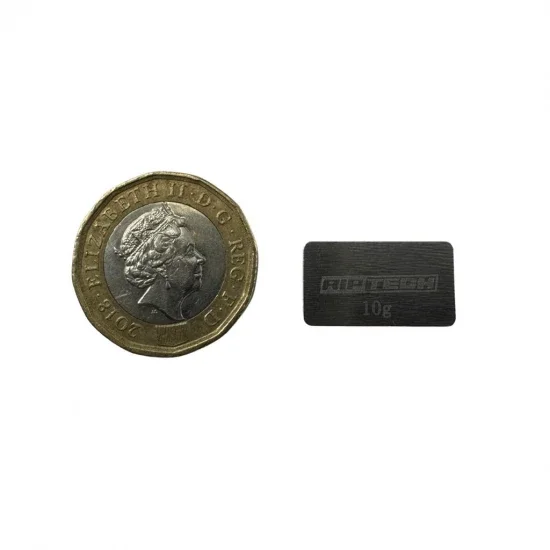 RIPTECH Tungsten Chassis Weight 10G - 10x18x3mm — image 3 of 3