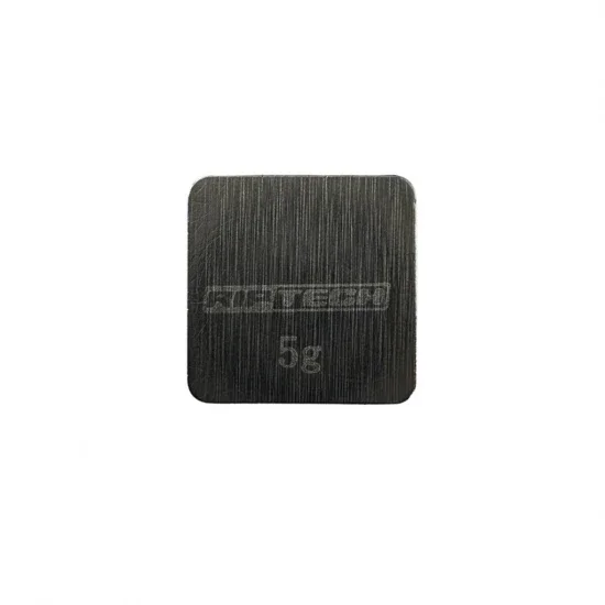 RIPTECH Tungsten Chassis Weight 5G - 9.8x9.8x 3mm &mdash; image 2 of 3