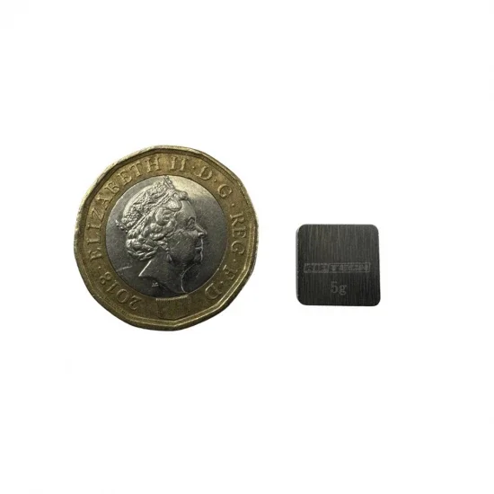 RIPTECH Tungsten Chassis Weight 5G - 9.8x9.8x 3mm &mdash; image 3 of 3