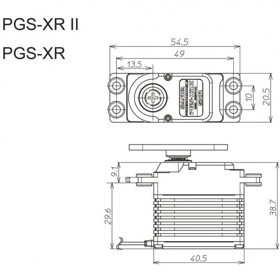 Sanwa PGS-XR2 Servo — image 1 of 2