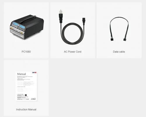 SkyRC PC1080 1080W 20A Dual 6S Lipo Charger — image 2 of 2