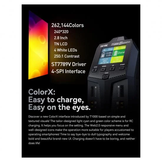 SKY RC T1000 Maestro AC/DC Charger — image 3 of 12