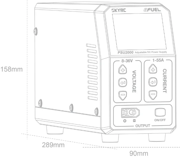 SKY RC eFUEL PSU2000 Power Supply &mdash; image 7 of 7