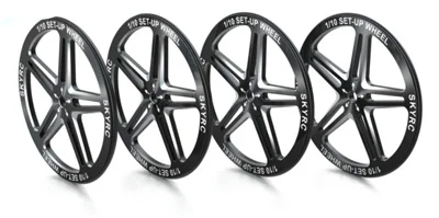 Sky 1:10 Set Up Wheels - Black (4) — image 1 of 2