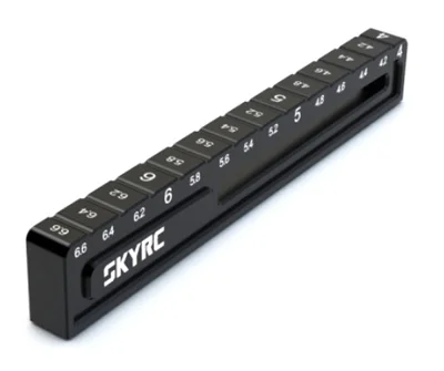 Chassis Droop Gauge 4.0 to 6.6mm-Black — image 1 of 2