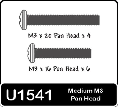 Speed Pack - Medium M3 Pan Head — image 2 of 2