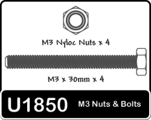 Schumacher Speed Pack - M3 X 30mm Hex HD — image 2 of 2