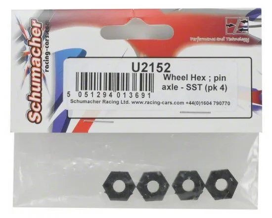 Wheel Hex ; pin axle - SST (4) &mdash; image 3 of 3