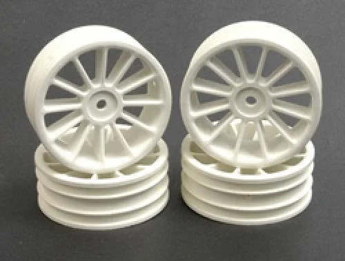SST 12 Spoke Touring Car Wheels - 20mm Wide - White - Set Of 4 &mdash; image 2 of 2