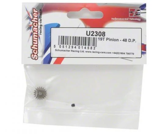 Schumacher Steel 48DP Pinion - 19T — image 3 of 3