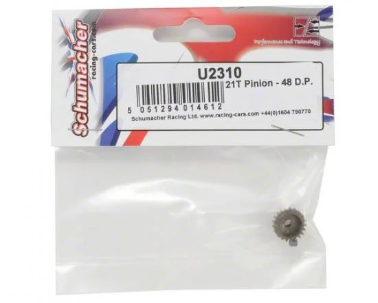 Schumacher Steel 48DP Pinion - 21T — image 3 of 3