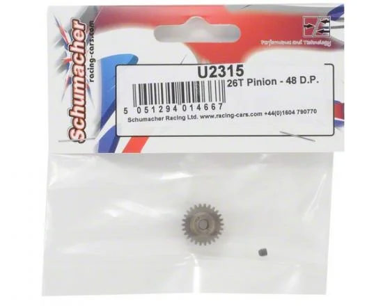 Schumacher Steel 48DP Pinion - 26T — image 3 of 3