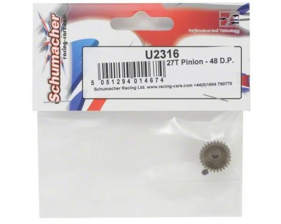 Schumacher Steel 48DP Pinion - 27T — image 3 of 3