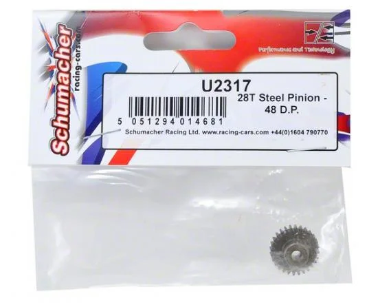 Schumacher Steel 48DP Pinion - 28T &mdash; image 3 of 3