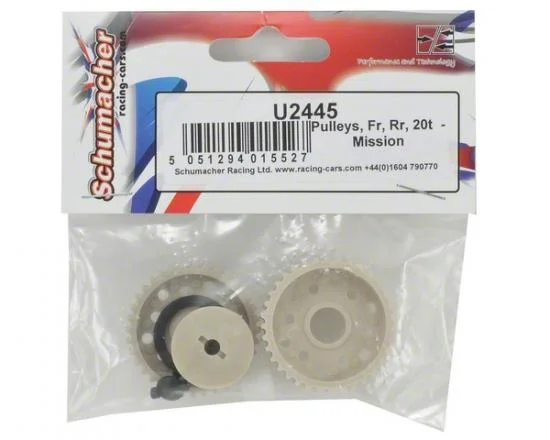 Pulleys; Fr; Rr; 20t; 17t - Mission — image 3 of 3