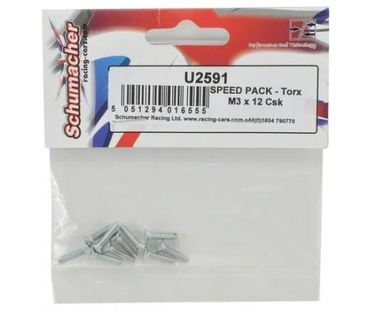 Speed Pack - Torx M3 x 12 Countersunk — image 3 of 3