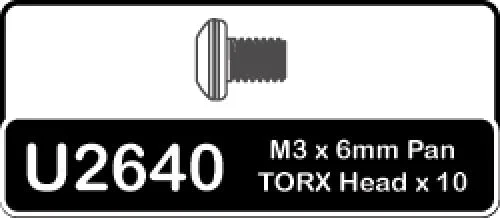 Speed Pack - Torx M3x6mm Pan Head — image 2 of 2