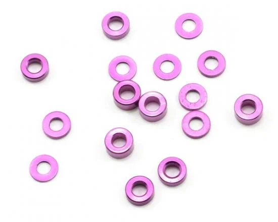 Alloy M3x6 Spacer Set;0.5;1;2;3mm - 16pcs — image 2 of 3