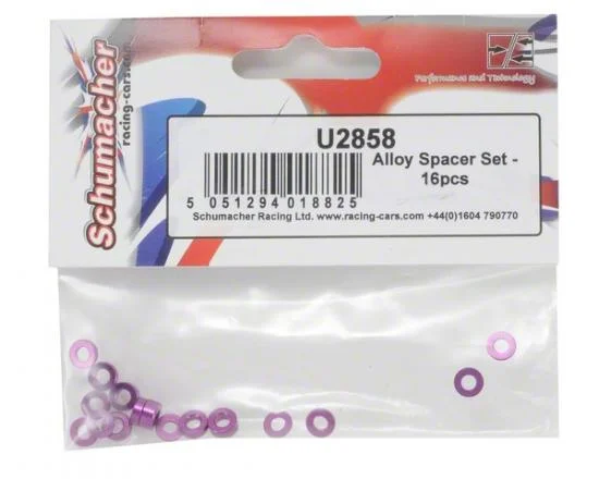 Alloy M3x6 Spacer Set;0.5;1;2;3mm - 16pcs — image 3 of 3